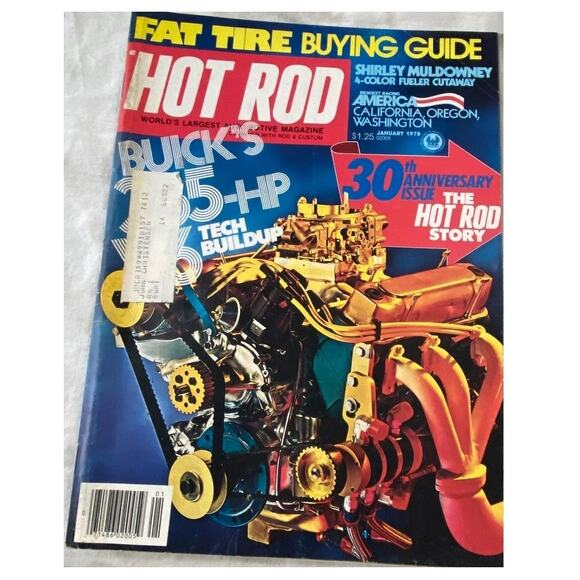 Vtg Lot 3 Hot Rod Jan Feb Apr 1978 Magazine Hemi Holley Horsepower Automobile - Picture 3 of 9